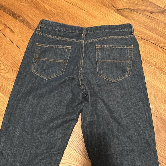 Patagonia Men's Organic Cotton Jeans Sz 36x34 Long Dark Wash
Blue Denim Button - Picture 7 of 8